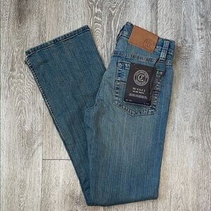 Cody James Wyatt Men's slim Fit Blue Jeans bootcut size 28 x 34 western country